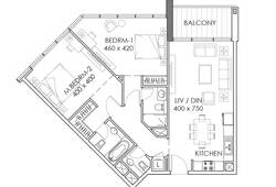 2 bedroom apartment